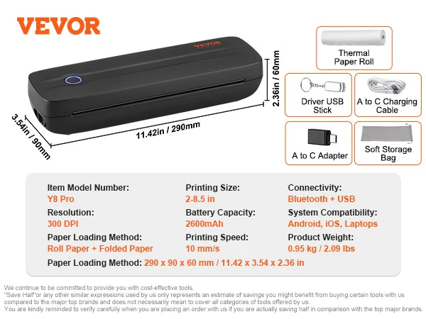 Bluetooth Mobile printer